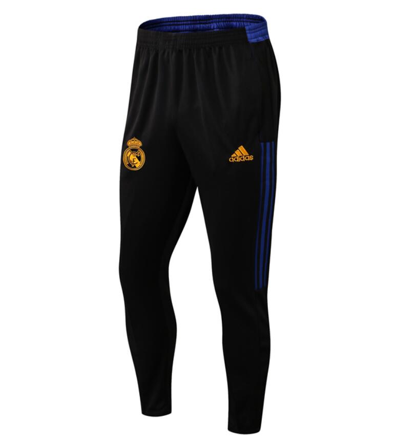 2021/22 Real Madrid Black Blue Training Pants